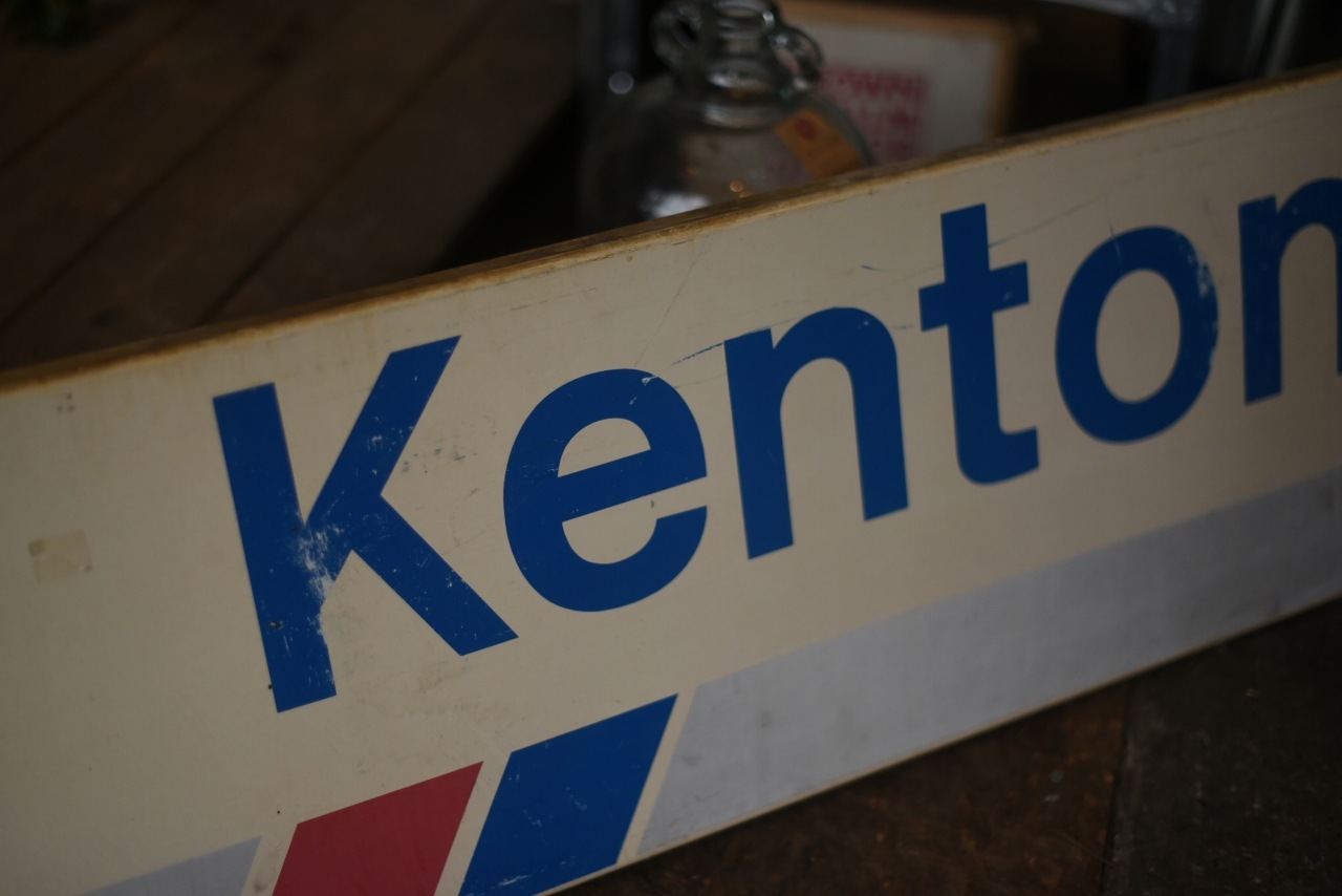 1927 ヴィンテージ 看板　「KENTON」 樹脂製