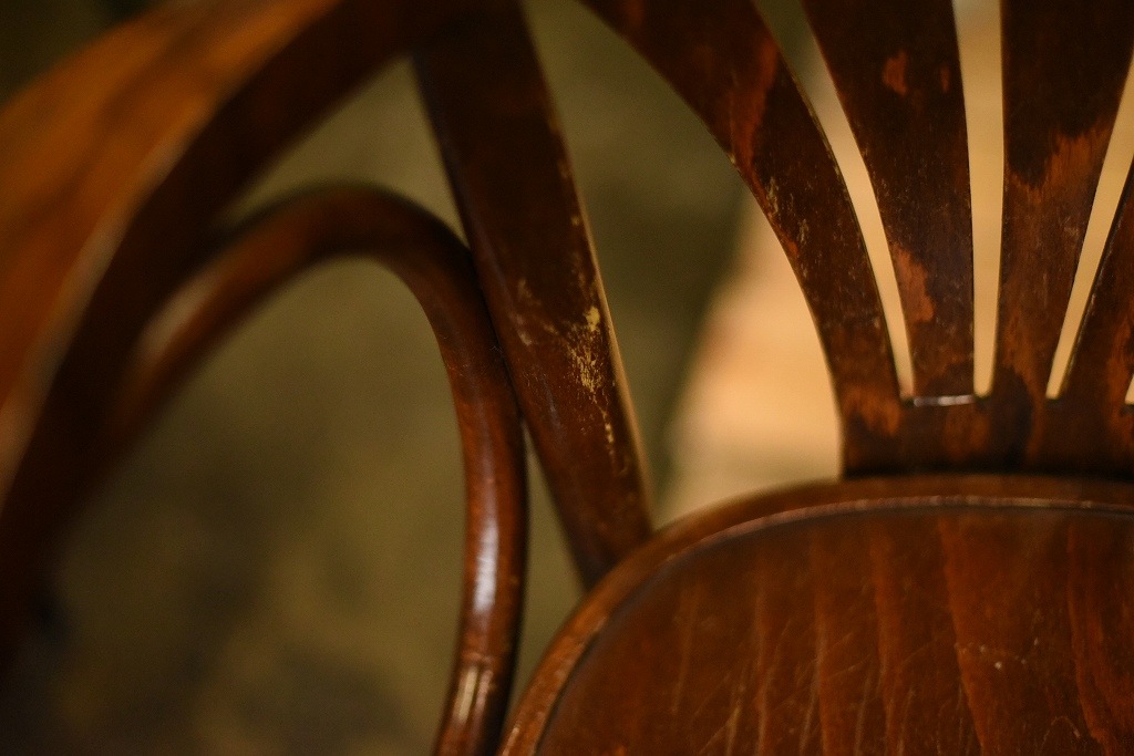 104579 ARM CHAIR No.25 321025 USED TON CHAIR 中古
