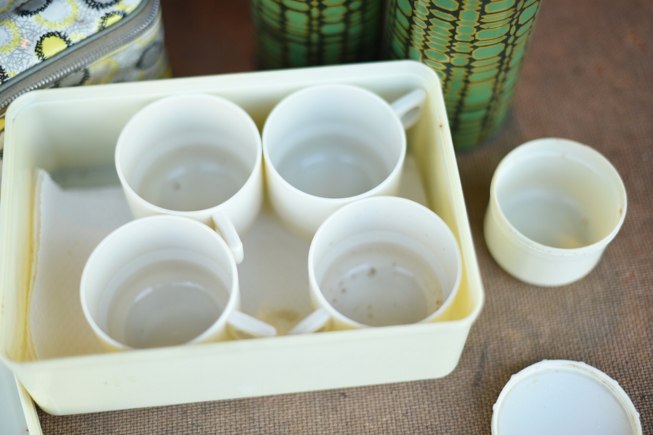 002022 UK ヴィンテージ ピクニックセット　サーモス　THERMOS