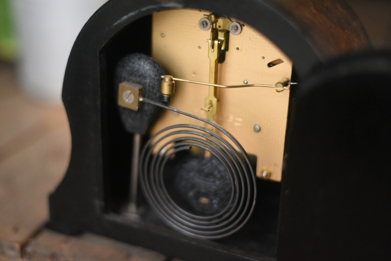 102929　英国製置き時計　SMITHS（スミス）　　MADE in ENGLAND