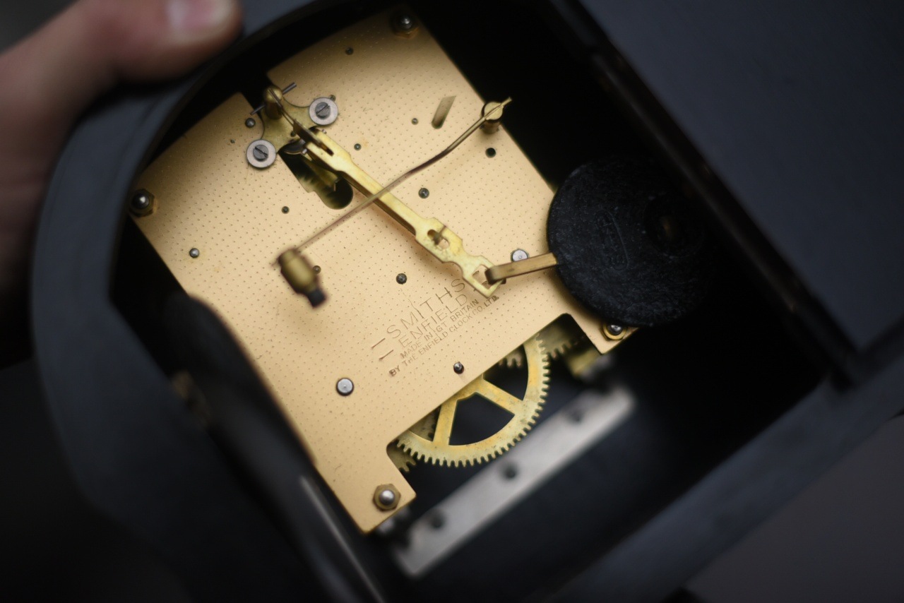 102929　英国製置き時計　SMITHS（スミス）　　MADE in ENGLAND