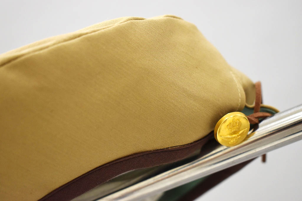 107501　ベレー帽　ベージュ　INNOCENT & GOLDEN NEEDLE LONDON  コラボ商品！ Made in Great Britain