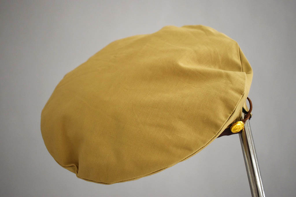 107501　ベレー帽　ベージュ　INNOCENT & GOLDEN NEEDLE LONDON  コラボ商品！ Made in Great Britain