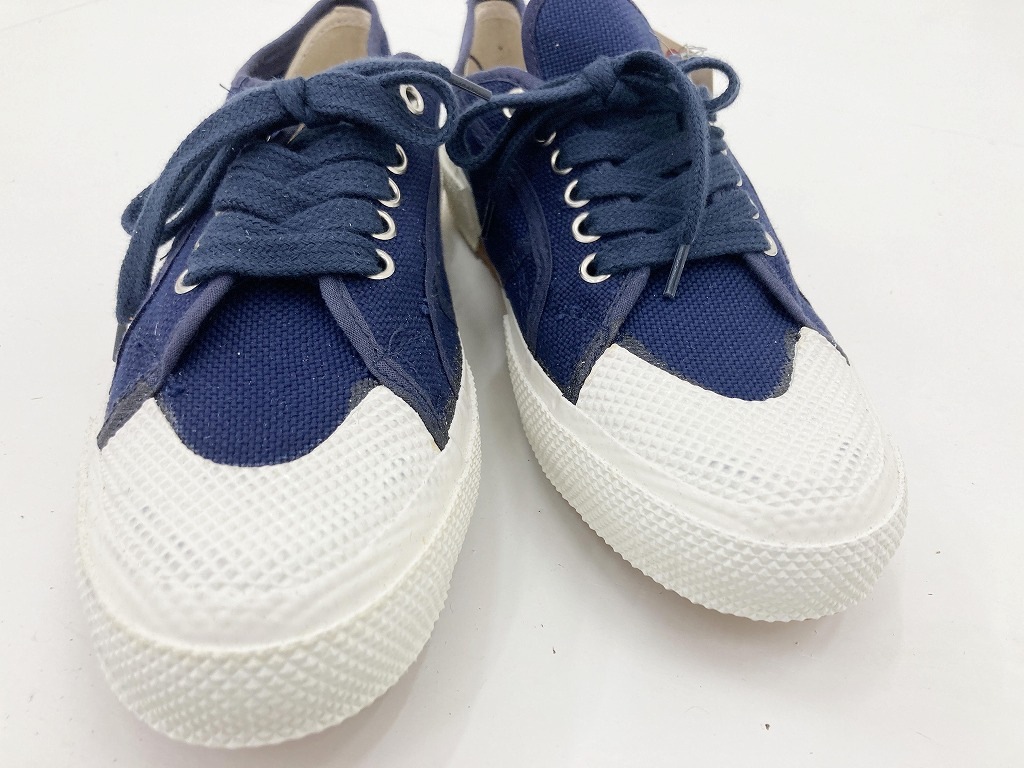 107964 size40 実物 新品 デッドストック イタリア軍 セーラーデッキシューズ スニーカー