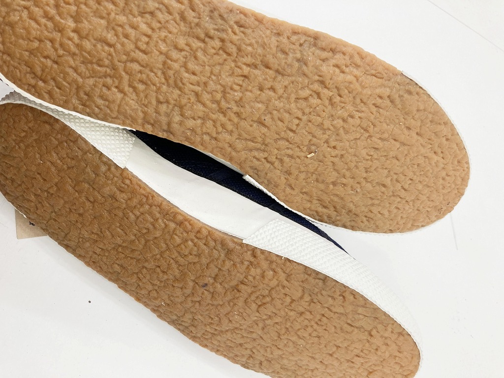 107964 size40 実物 新品 デッドストック イタリア軍 セーラーデッキシューズ スニーカー