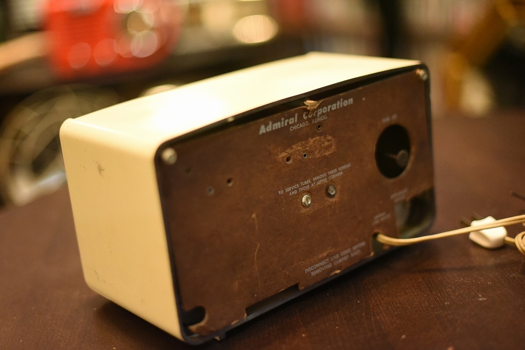 R0019 レンタル ヴィンテージ　ラジオ 「Admiral Corporation CHICAGO ILLINOIS」