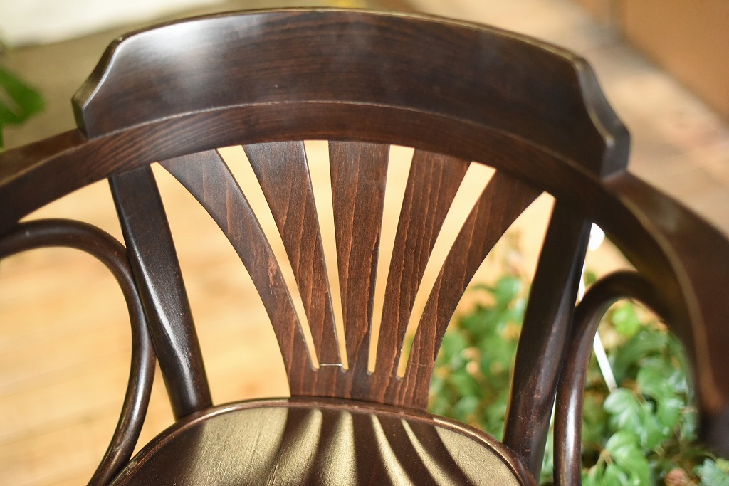 104582　ARM CHAIR No.25　321025　USED TON CHAIR　中古
