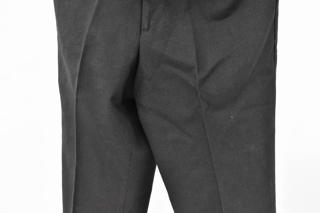 109025 [CO] 「Levi's」スラックス パンツ スタプレ ブラック サスペンダーボタンカスタム