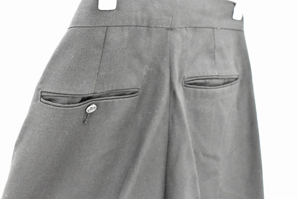 109025 [CO] 「Levi's」スラックス パンツ スタプレ ブラック サスペンダーボタンカスタム