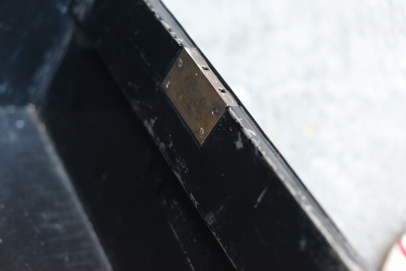 105149 ヴィンテージ アイアンボックス 箱 英国製