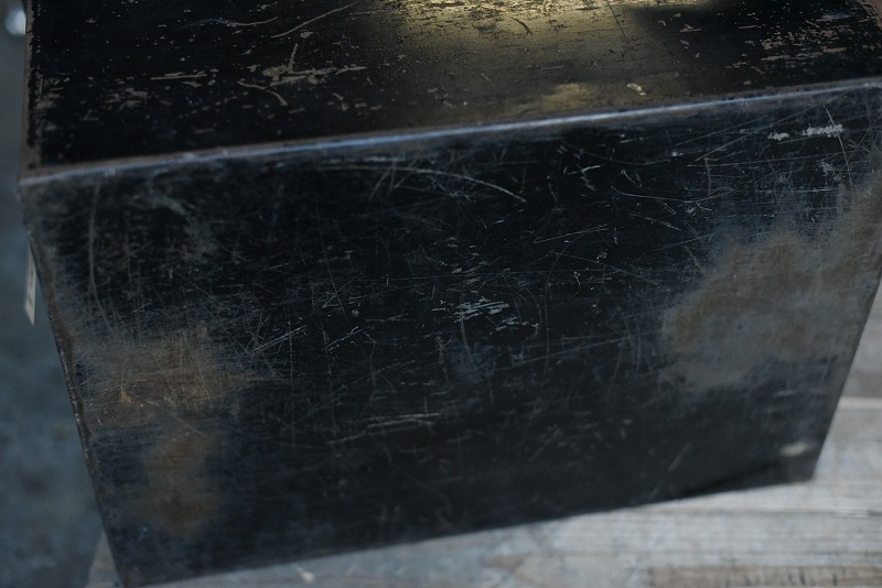 105149 ヴィンテージ アイアンボックス 箱 英国製