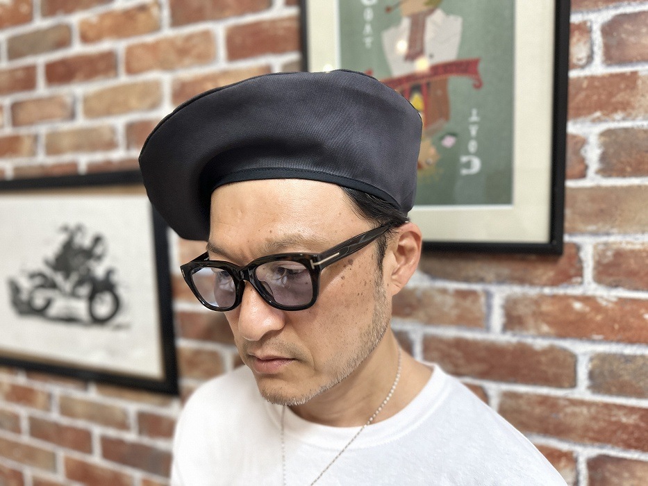DimMoire ロゴ刺繍 ファーベレー帽 dimmoire ロゴ刺繍 ファーベレー帽 （ベレー帽 （ロゴ刺繍ファー