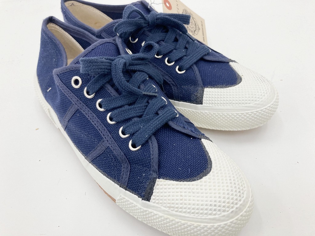 107965 size42 実物 新品 デッドストック イタリア軍 セーラーデッキシューズ スニーカー
