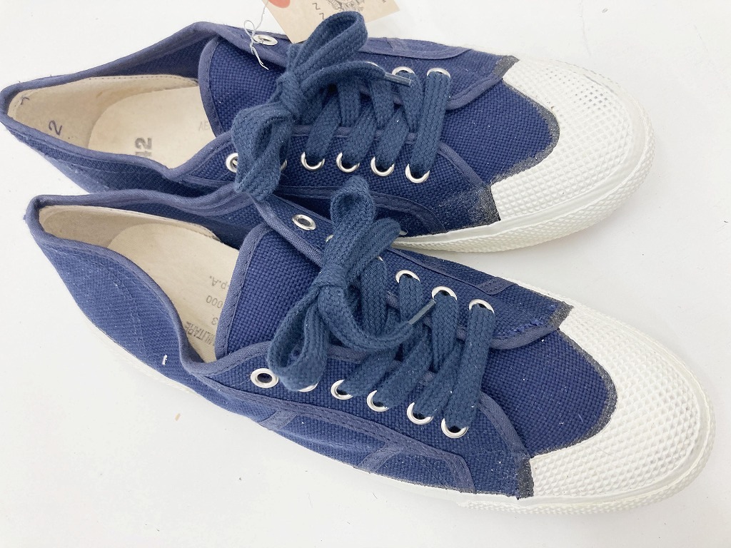 107965 size42 実物 新品 デッドストック イタリア軍 セーラーデッキシューズ スニーカー