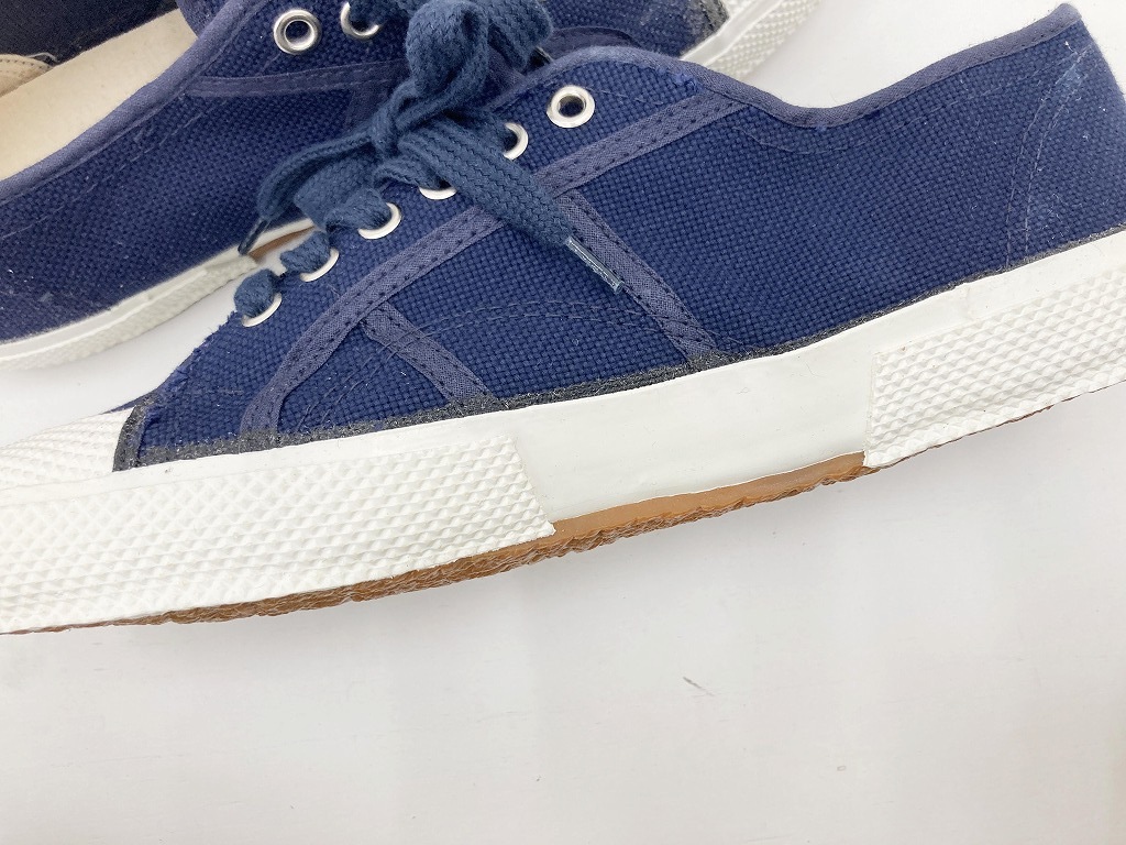 107965 size42 実物 新品 デッドストック イタリア軍 セーラーデッキシューズ スニーカー