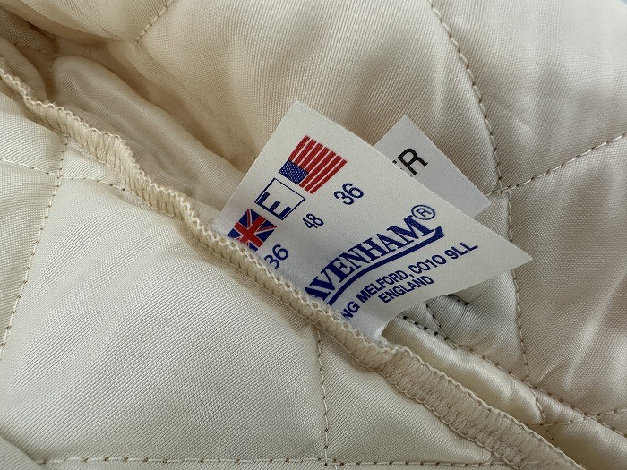 108327 「ラベンハムLAVENHAM」 キルティングジャケット　 英国製