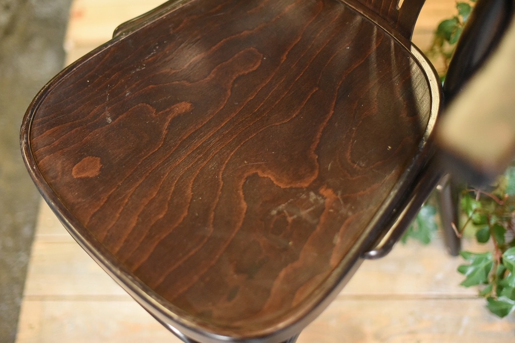 104584　ARM CHAIR No.25　321025　USED TON CHAIR　中古