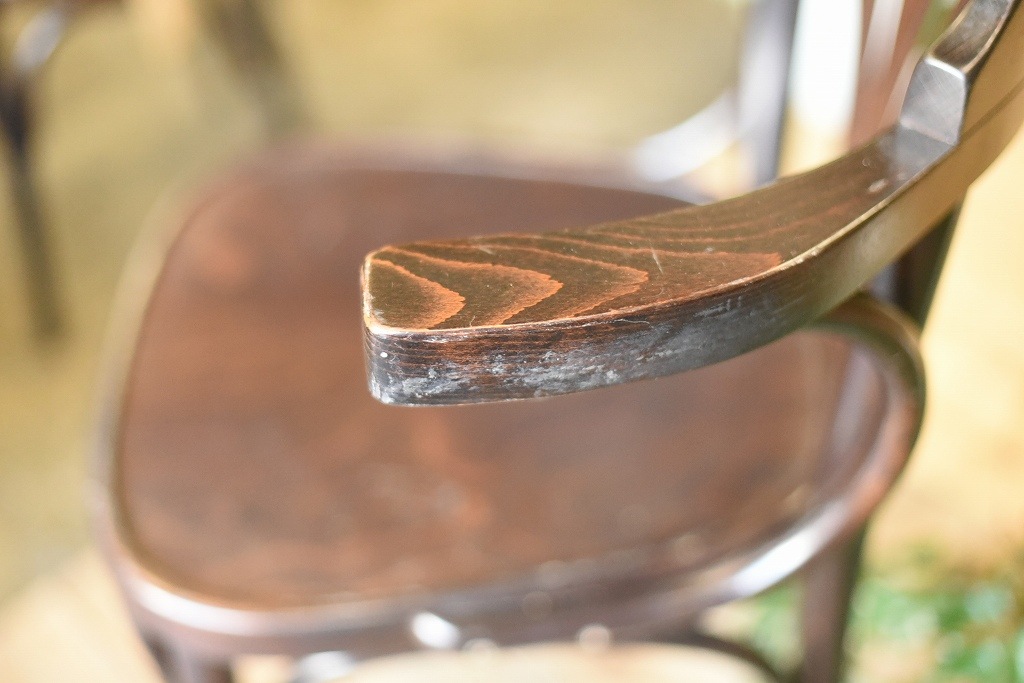 104584　ARM CHAIR No.25　321025　USED TON CHAIR　中古