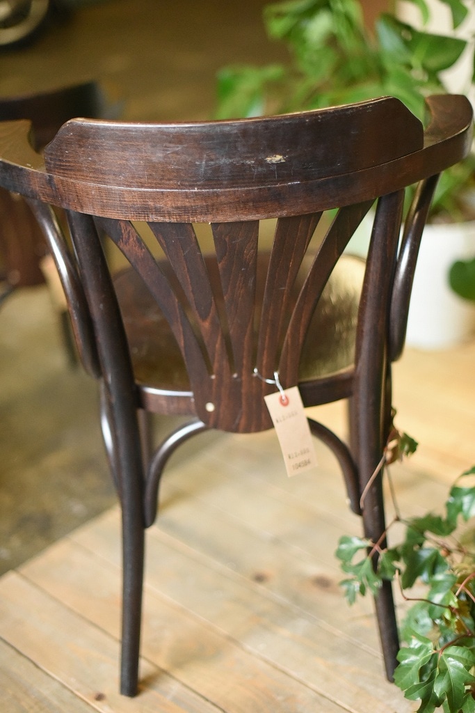 104584　ARM CHAIR No.25　321025　USED TON CHAIR　中古