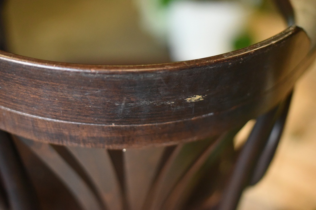 104584　ARM CHAIR No.25　321025　USED TON CHAIR　中古
