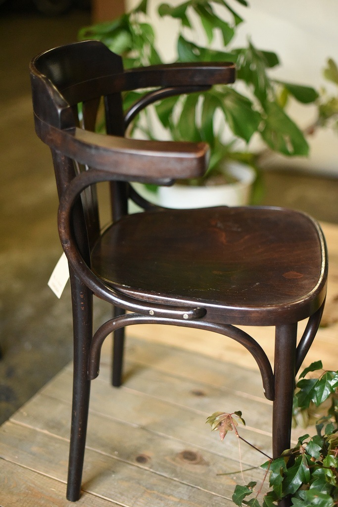 104584　ARM CHAIR No.25　321025　USED TON CHAIR　中古