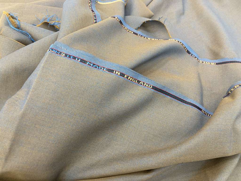 108545 　オーダースーツ　インポート生地　「TERYLENE」 MINIMUM 55% WITH WOOL WORSTED　セットアップ