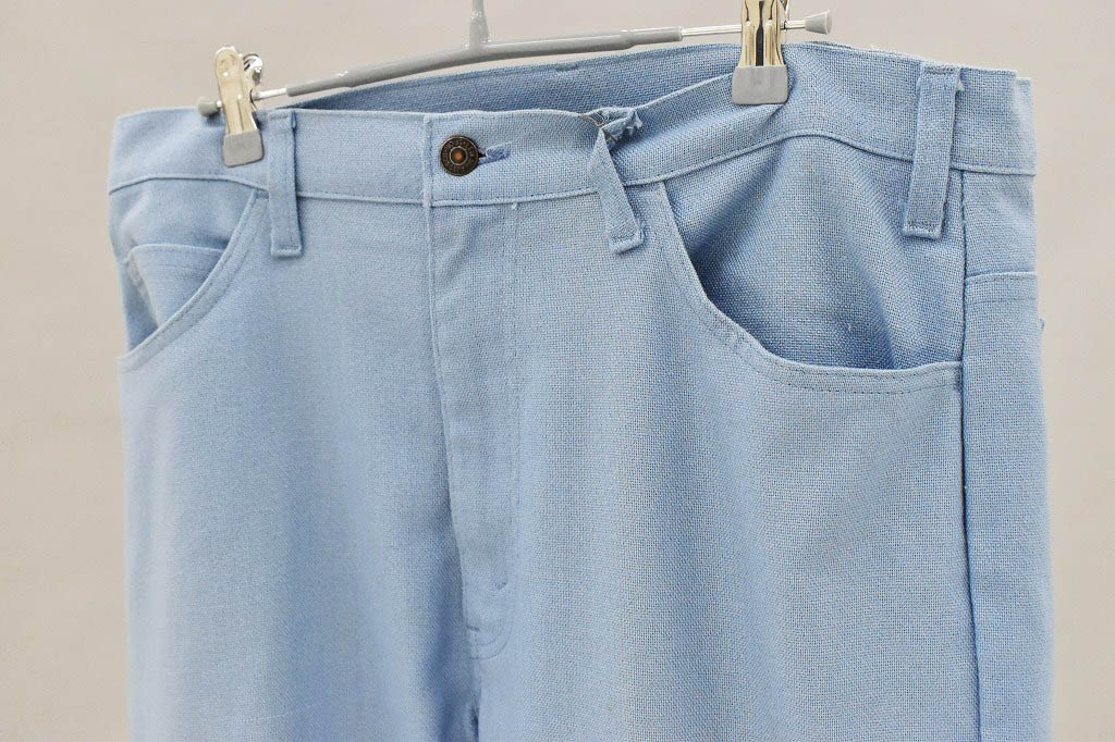 109024 [CO] 「Levi's」スラックス パンツ スタプレ ブルー