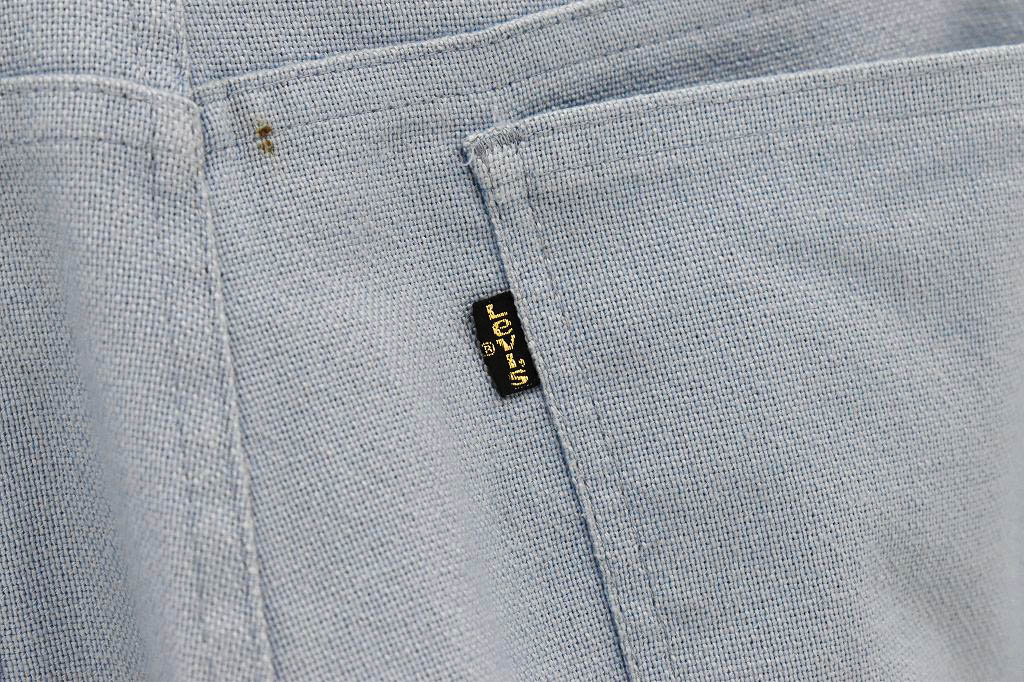 109024 [CO] 「Levi's」スラックス パンツ スタプレ ブルー