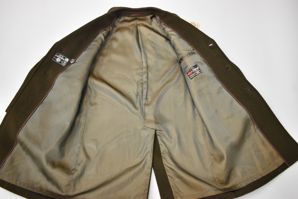 109186 ヴィンテージ 50s-60s「CROMBIE FRANK ANDREW DOUGLAS」 ウールコート