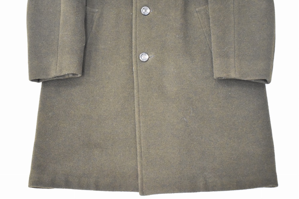109186 ヴィンテージ 50s-60s「CROMBIE FRANK ANDREW DOUGLAS」 ウールコート