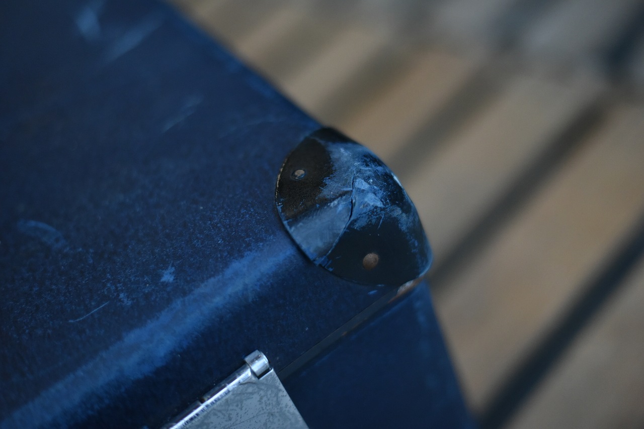 106013 UK ヴィンテージ　トロリー　英国 グローブ トロッター 「GLOBE TROTTER」 MADE IN ENGLAND 刻印