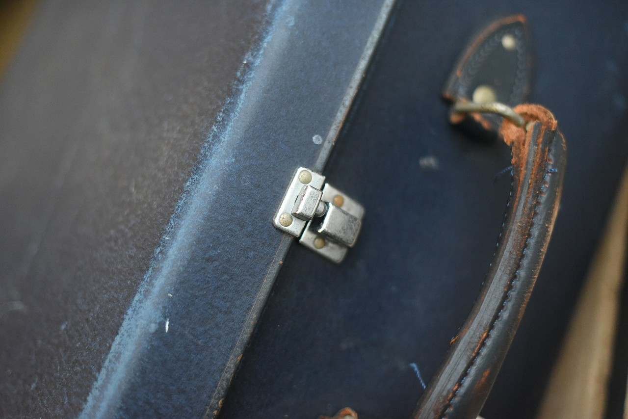 106013 UK ヴィンテージ　トロリー　英国 グローブ トロッター 「GLOBE TROTTER」 MADE IN ENGLAND 刻印