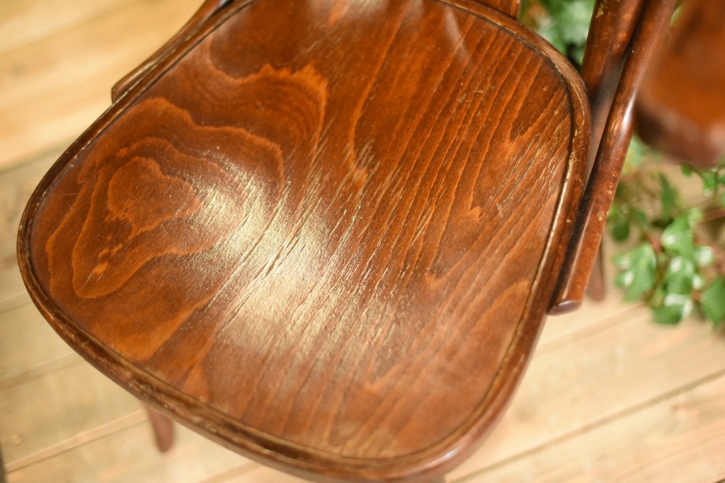 104585　ARM CHAIR No.25　321025　USED TON CHAIR　中古