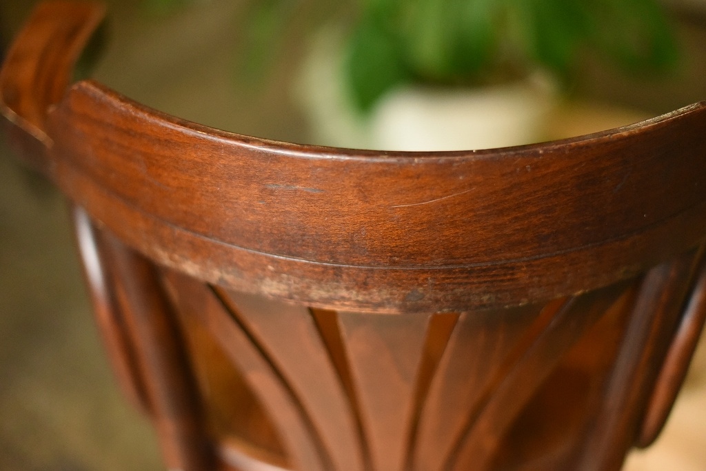 104585　ARM CHAIR No.25　321025　USED TON CHAIR　中古