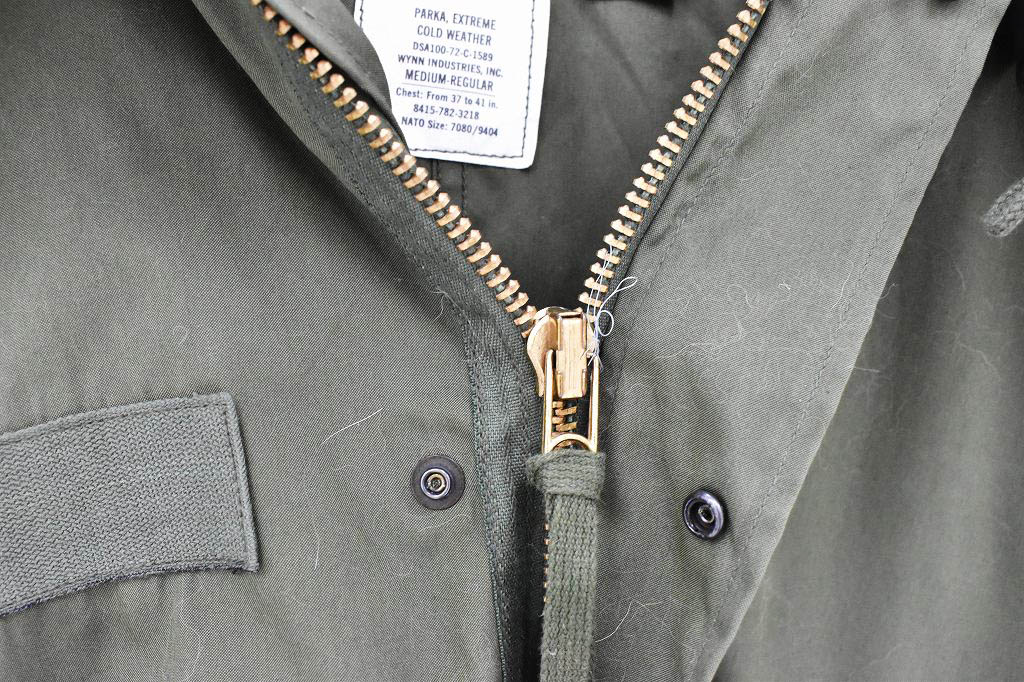 109026 [CO]  DEAD STOCK! VINTAGE 72s US ARMY「M65 FISHTAIL PARKA」フィッシュテールパーカー ヴィンテージ モッズコート