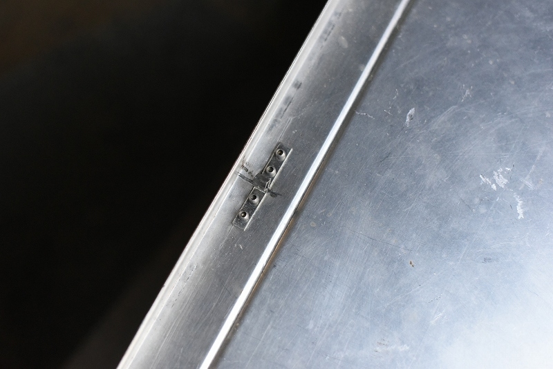 105141 ヴィンテージ アルミボックス 箱 英国製