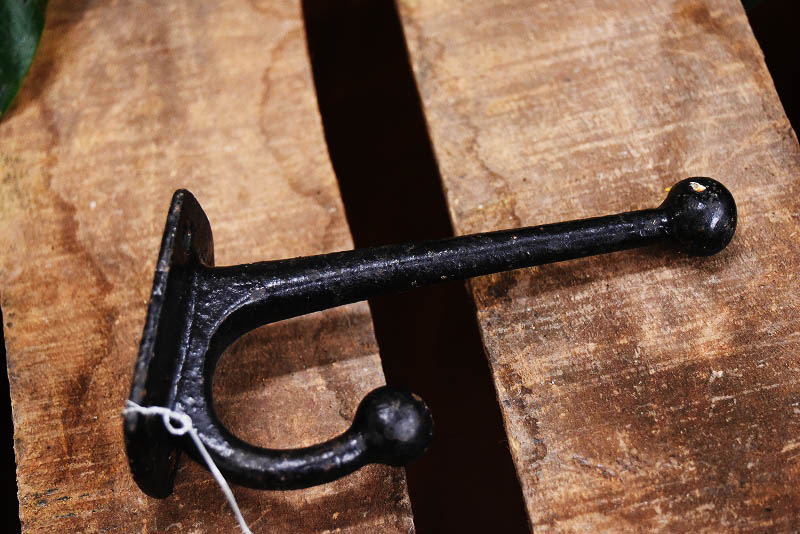 105321 ヴィンテージ アイアンフック ウォールハンガー コートフック