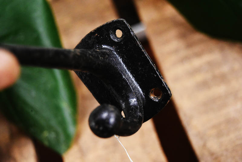 105321 ヴィンテージ アイアンフック ウォールハンガー コートフック