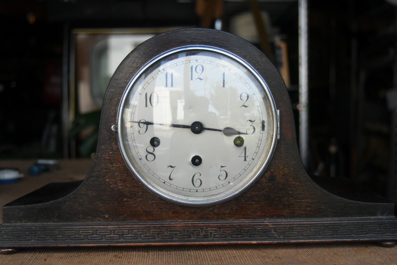 102393 ヴィンテージ　英国製置き時計　HALLER　MADE in ENGLAND