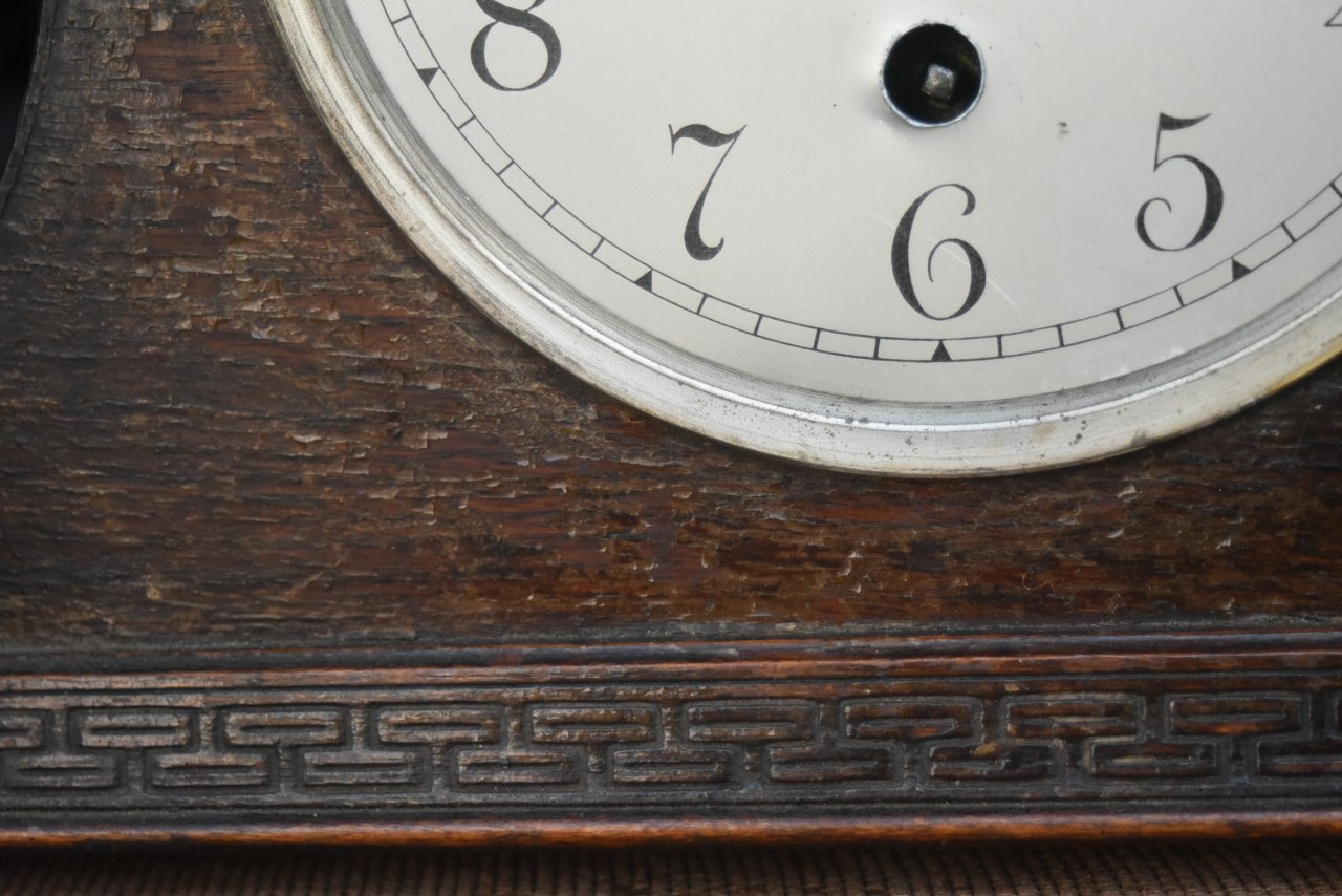 102393 ヴィンテージ　英国製置き時計　HALLER　MADE in ENGLAND