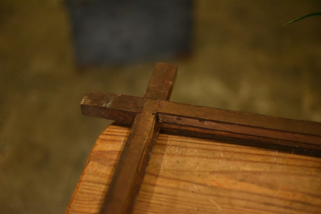 103630 ヴィンテージ　ウッドフレーム 額縁