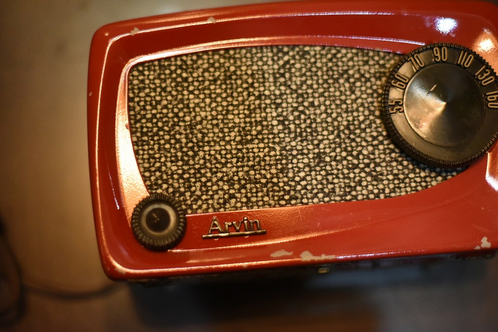 R0022 レンタル ヴィンテージ　ラジオ 「Arvin Radios」