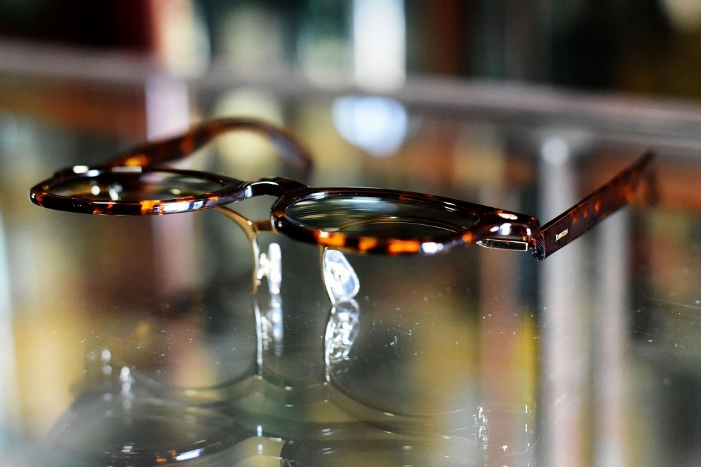 FS-D フリップサングラス「RAWGUN」DEMI/GREEN INNOCENT Original Products