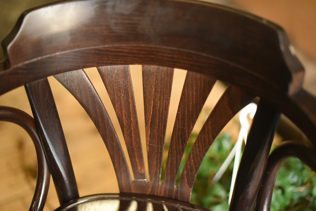 104586　ARM CHAIR No.25　321025　USED TON CHAIR　中古