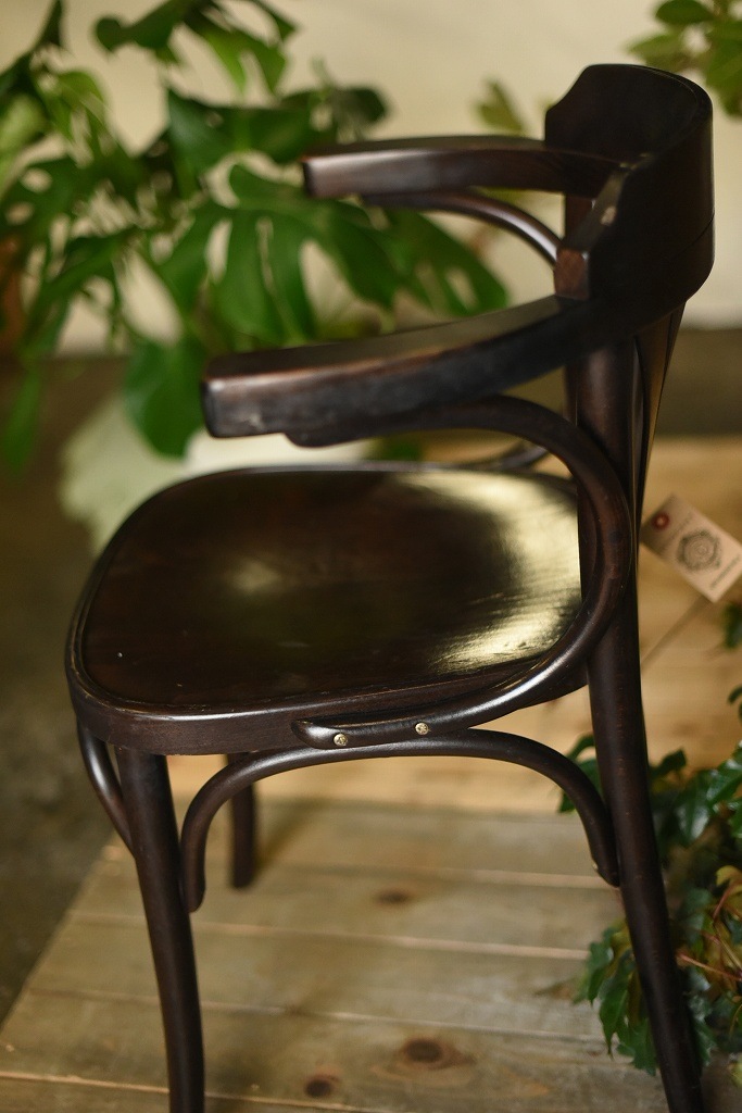 104586　ARM CHAIR No.25　321025　USED TON CHAIR　中古