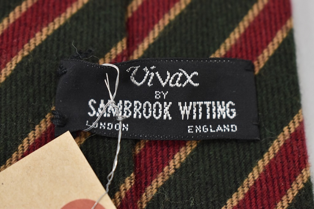 108478 「Vivax SAMBROOK WITTING LONDON ENGLAND」 ヴィンテージ ネクタイ