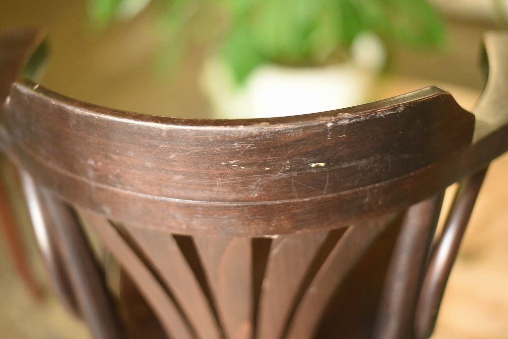 104586　ARM CHAIR No.25　321025　USED TON CHAIR　中古