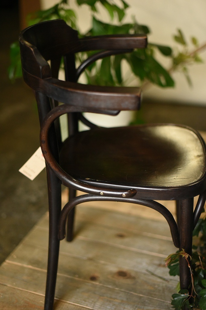 104586　ARM CHAIR No.25　321025　USED TON CHAIR　中古