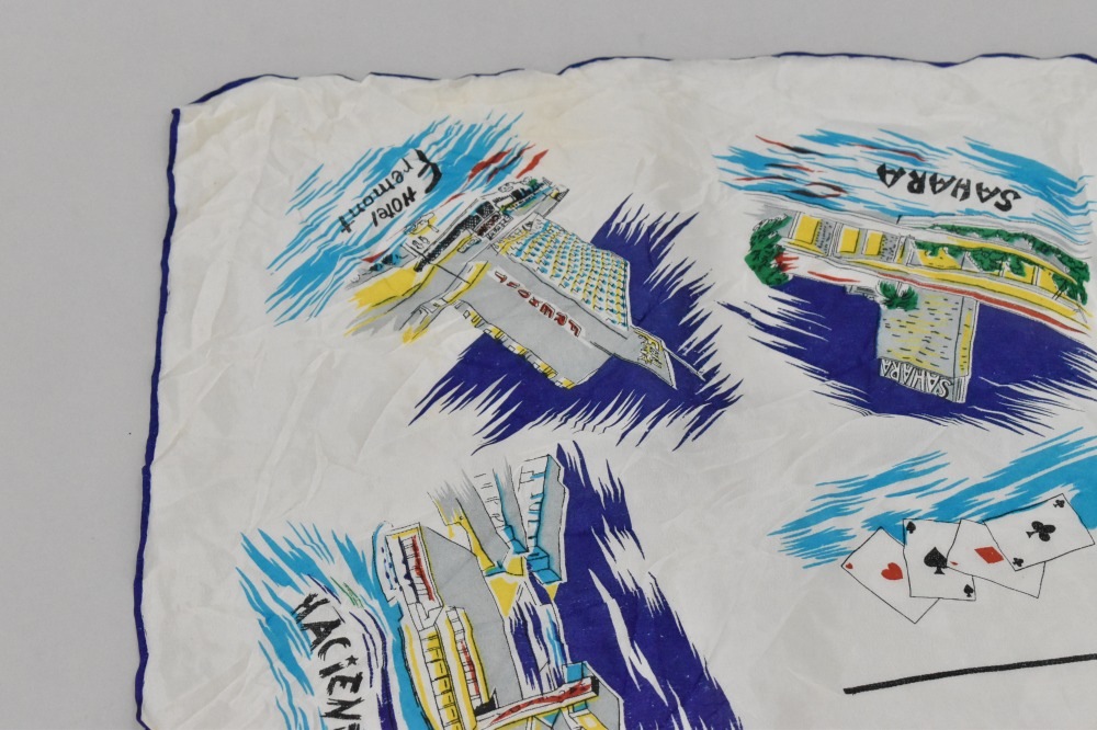 108711 ヴィンテージ 中判 スーベニア スカーフ  Souvenir scarf
