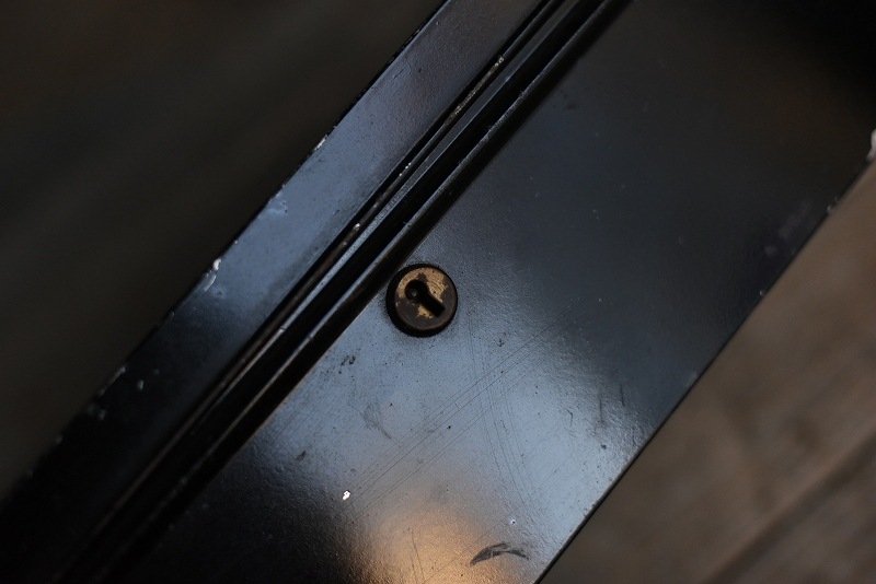 105154 ヴィンテージ アイアンボックス 箱 英国製